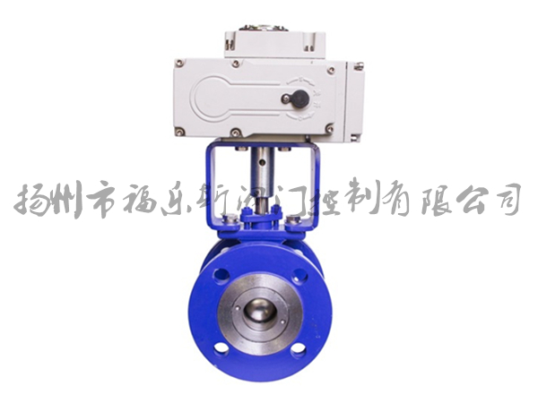 電動(dòng)法蘭V型球閥